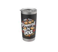 Alimentado por tazas de té al vapor hojas Vaso térmico de acero inoxidable de doble pared