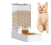 Alimentador Auto Cat - Estación Automática De Alimento para El Tazón Agua Galón Seco Perros Viajes Al Aire Libre