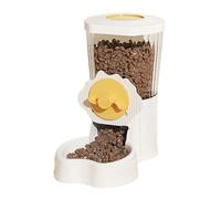 Alimentador automático de alimentos para mascotas con y sabroso y fácil de instalar diseños de tornillos colgantes para gatos de perros y perreras, dispensador automático de agua para mascotas