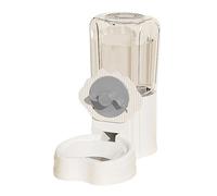 Alimentador automático de alimentos para mascotas con y sabroso y fácil de instalar diseños de tornillos colgantes para gatos de perros y perreras, dispensador automático de agua para mascotas