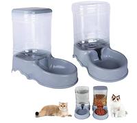 Alimentador automático de Gatos 3.5l pequeño comedero de Alimentos automáticos de Mascota y dispensador de Agua de Agua Suministro de Viaje para Perros Gatos Mascotas Animales dispensadores de g