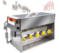 Alimentador automático de leche con simulación de sonido, protección segura contra quemaduras en seco, alimentador de pezón 10/14, duradero y fácil de limpiar, simula la voz de la siembra, versión