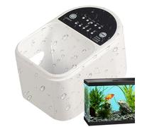 Alimentador automático de peces, alimentador automático de sincronización inteligente, dispensador de peces automático que funciona con pilas, dispositivo de alimentación de tanque con batería de