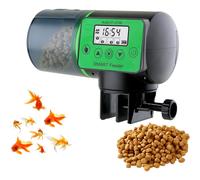 Alimentador automático de peces - Alimentador de peces con temporizador recargable