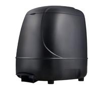 Alimentador automático de peces Koi, dispensador digital de alimentación de 10 litros de capacidad para exteriores con temporizador, funciona con pilas para uso en estanques, ideal para vacaciones y