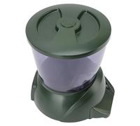 Alimentador Automático de Peces LCD, 4,25 L, para Acuario y Estanque | Capacidad para 1,45 kg de comida, programación de 1 a 4 tomas diarias, alerta de batería baja, montaje independiente o en