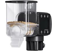 Alimentador automático de peces para acuaristas, diseño de bajo ruido con control digital para un horario de alimentación preciso, dispensador automático de alimentos para peces