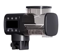 Alimentador automático de peces para acuaristas, diseño de bajo ruido con control digital para un horario de alimentación preciso, alimentador de acuarios para uso doméstico