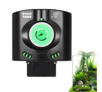 Alimentador automático de pescado, alimentador eléctrico automático de alimentos alimentadores, accesorios de pesca, de máquina, seguro consistente. Perfecto para regular y vacation