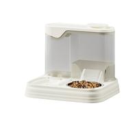 Alimentador automático de - Tazón de Comida para Perros, Conjunto de dispensadores de Agua | PP Material Auto Pet Alleperer, Viaje Vacationing Feeding Station Utiliza un jardín de Interior para