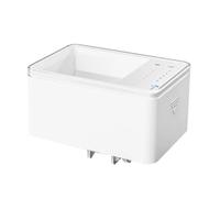 Alimentador automático Inteligente con Temporizador for Peces de Acuario, dispensador Alimentos LED, 70 ml para Las Vacaciones