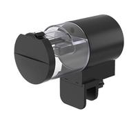 Alimentador automático para acuario, 100 ml, funciona con pilas, alimentador automático inteligente para peces, para alimentar pellets, tortugas, betta, tanque de camarones, hogar, apartamento