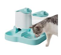 Alimentador automático para gatos con dispensador de agua | Antigoteo y antiderramamiento | Alimentadores automáticos para gatos y dispensador de agua - Para alimentar y tratar cachorros de gato