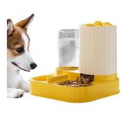 Alimentador automático para gatos, cuenco grande 2 en 1, alimentador automático, comida húmeda y seca, para cachorros, gatitos, animales pequeños, interiores y exteriores, hogar, apartamento, balcón