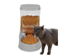 Alimentador automático para gatos - Dispensador de comida para mascotas, Alimentador controlado por temporizador | Aspersor automático inteligente de gran capacidad, alimentación a po