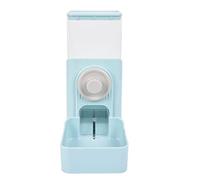 Alimentador automático para jaula, dispensador de agua colgante, botella de 17 onzas, cuenco de comida para animales pequeños, erizo, hámster, botella sin goteo, para jaula con relleno superior de