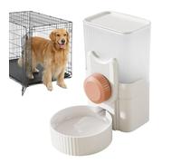Alimentador Automático para Jaula | Dispensador de Agua para Jaula de Perro,Alimentador automático de Jaula Colgante para Animales pequeños, Gatos, Cachorros, Hurones, Conejo,