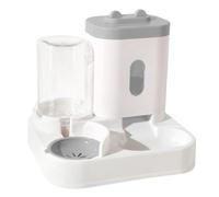 Alimentador automático para mascotas - Alimentador automático de alimentos y agua | Dispensador de alimentos para mascotas de gran capacidad, dispensador de acuarelas para contenedores