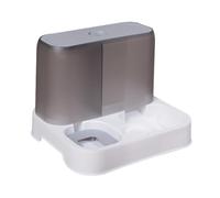 Alimentador automático para mascotas: comedero para gatos para perros, comedero automático 2 en 1 para mascotas, comedero automático para gatos | dispensador de agua dispensador automático de comida
