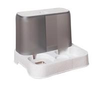 Alimentador automático para mascotas, de alimentación para perros y gatos, comedero automático 2 en 1, dispensador de comida y agua para mascotas | Dispensador automático de alimentos para