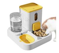 Alimentador automático para mascotas - Dispensador automático de agua 2 en 1 | Dispensador de alimentos para mascotas | Alimentador de alimentos para gatos | Alimentadores de alimentos de gran