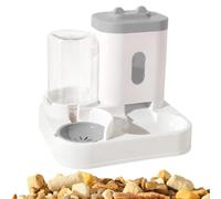 Alimentador automático para mascotas - Dispensador de agua de alimentos 2 en 1 | Dispensador de agua para perros pequeños y medianos, gatos, uso doméstico, oficina, viajes, gestión de horarios de