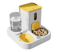 Alimentador automático para mascotas, dispensador de alimentos y agua, amplia capacidad para alimentación, para gatos, perros y pequeñas mascotas, programable, adecuado y Reliable Pet Care Solution