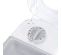 Alimentador automático para Mascotas, dispensador de Comida para Gatos con Temporizador para Gatos y Perros, alimentador Multifuncional Desmontable para una Sola Comida con compart (Gris)