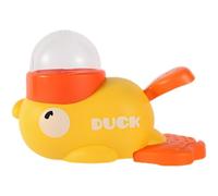 Alimentador automático para mascotas, juguete interactivo de dispensación lenta de pato amarillo, rompecabezas inteligente de alimentos para estimular el cerebro para perros de 6 a 122 libras, 3.3