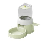 Alimentador automático para mascotas - PP, 32 x 27 x 18 cm, 2 L, diseño de prensa de alimentos | Dry Food Bowl for Cats & Dogs, Automatic Feeder for Cage, Workplace, Outdoor, Backyard, Patio, Interior
