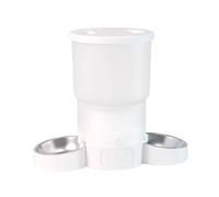 Alimentador automático para mascotas, temporizador remoto inteligente y cuantitativo, doble alimentador automático de alimentos para gatos