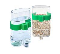 Alimentador automático para pájaros, Dispensador de Agua de Jaula de Pájaros,Dispensador de Agua para pájaros,comederos y bebederos para jaulas para pájaros,periquitos,Canarios,periquitos,pinzones