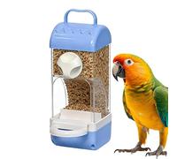 Alimentador Automático para Pájaros - Dispensador De Alimentos Para Periquito - Contenedor de Alimentación Inseparables | Para Ara, Conure, maestros, entrenadores, refugios, aviarios, Salón y