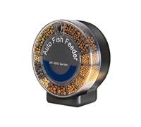 Alimentador automático para peceras | Dispensador hermético de alimentos | Alimentador electrónico de peces de 105 ml | Para mascotas de interior, vacaciones, tortugas, estanque al aire libre