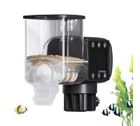 Alimentador automático para peces, alimentador inteligente de peces que funciona con pilas, máquina de temporizador programable, dispensador digital de alimentos, de alimentación automático