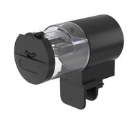 Alimentador automático para peces de acuario, dispensador automático de 100 ml para acuario, dispositivo de pinza en pilas para kui betta guppy tortuga