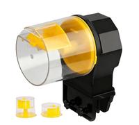 Alimentador Automático para Peces | Dispensador Compacto De Alimento A Pilas,Temporizador Automático para Vacaciones,para Estanques Y Acuarios De Tortugas Camarones Durante Fines De Semana O Viajes