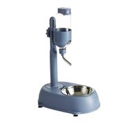 Alimentador automático para perros-botella de agua para mascotas en la parte con válvula sin | Contenedor para beber de 500 ml diseñado para cachorros de pequeños interiores utilizan