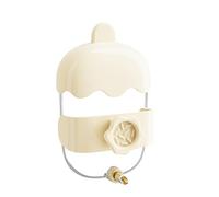 Alimentador de agua de recarga automático para pájaros y mascotas pequeñas, capacidad de 12 onzas, botella de agua transparente, fácil instalación para jaula