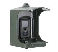 Alimentador de Aves con Cámara HD de 1080p, Casa de Aves Al Aire Libre, Admite la Memoria de 256 GB para la Observación de Aves