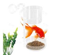 Alimentador de Camarones Flotante y Sumergible - Bandeja de Alimentación para Peces | Dispensador de Alimento para Acuarios Domésticos Pequeños para Principiantes y