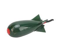 Alimentador de Cebo de Pesca con Forma de Cohete PP Carpa Alimentador de Pesca Grande Bomba Flotante Cebo de Cebo (S Size)