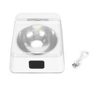 Alimentador de Gato Automático de Bonkzebu, Sensor de Infrarrojo Inalámbrico Sensible Flip Top Cat Food Bowl, Sensing Inteligente de Alimentación de Mascotas de Tapa Abierta,