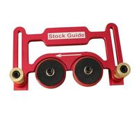 Alimentador de guía de Sierra de mesa, rodillo de doble rodamiento, prensa alimentador de aleación de aluminio para carpintería, límite de corte de tablero de plumas