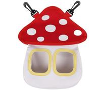 Alimentador de heno de Conejos, alimentador de heno de Conejito Colgante, Linda Bolsa de heno de Conejito, alimentador de heno de Tela de Oxford Impermeable para Conejos, Conejillos de Indias, hámste