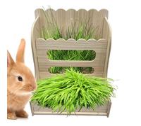 Alimentador de Heno para Chinchillas | Rastreador Alimentador de Heno para Roedores | Dispensador Resistente a Roedores para Animales Pequeños Hamster Chinchilla