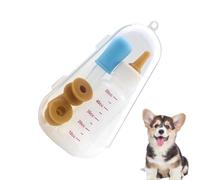 Alimentador De Leche De Cachorro | Jeringa De Alimentación De Gatitos Multifuncionales | Alimentador De Jeringas De Cachorro De La Cabeza De Silicona | Incluye Múltiples Pezones | 25x15x3cm/9.84x5.91x