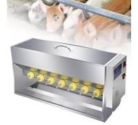 Alimentador de leche para ganado para corderos, máquina de succión de temperatura constante de 20 L, sistema de alimentación de 14 pezones con simulación de sonido para granjas