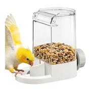 Alimentador de loro automático - Contenedor de alimentos de parquet - Contenedor de riego Finches | for Macaw Pet Parents Animal Lovers Trainers Refugios Zoo Aviaries Sala de estar Dormitorio Estudio