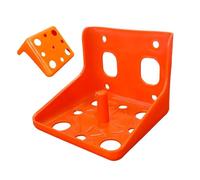 Alimentador de minerales para ganado: soporte para lamidos de sal resistente de 16,5 cm x 16,5 cm x 14 cm, estante de bloques duradero para lamer, estación de minerales para pastos | Para granja, pati